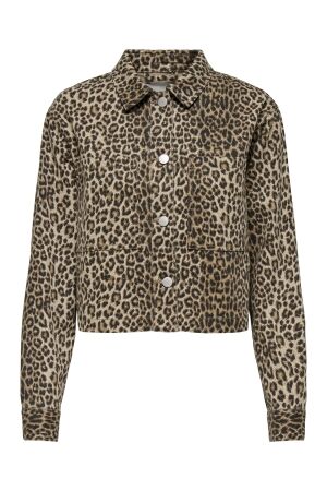 Only Only onlnaomi aop jacket otw Jackets toasted coconut leo