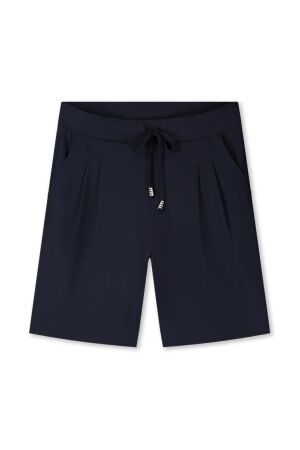 Helena Hart Helena Hart 7612 - short bandplooi transfer Korte broeken marine