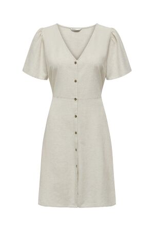 Only Only onlvita life s/s short dress noos wvn Jurken pumice stone