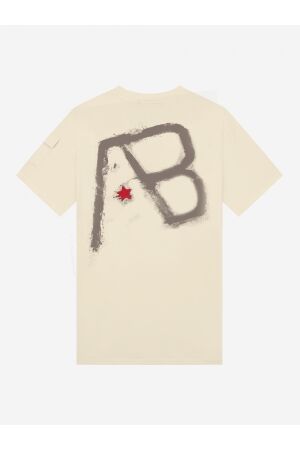 AB Lifestyle AB Lifestyle cargo tee Print T-shirts white swan