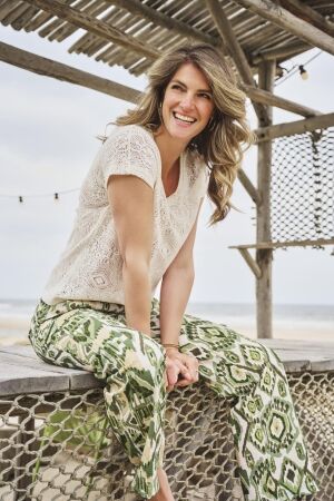Elvira Casuals Elvira Casuals trouser sienna e3 25-004 Broek 138 ibiza