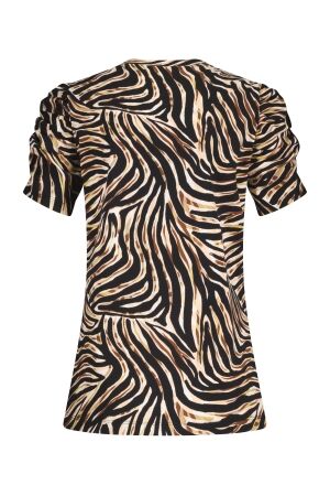 LADY DAY LADY DAY toya T-shirt Korte mouw tirza print