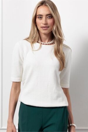 Studio Anneloes Studio Anneloes felica soft pullover Trui 1700 ecru