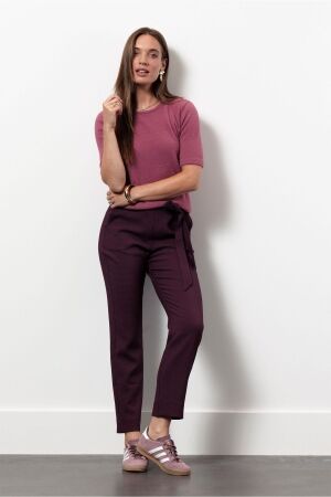 Studio Anneloes Studio Anneloes felica soft pullover 13141 Trui 4500 vintage berry