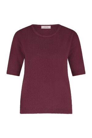 Studio Anneloes Studio Anneloes felica soft pullover 13141 Trui 3800 blackberry
