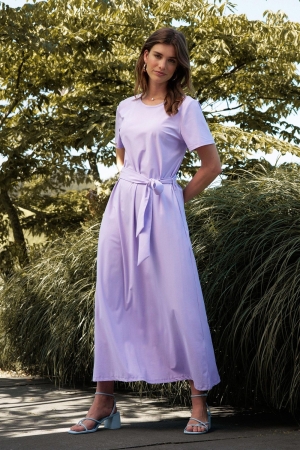 Studio Anneloes Studio Anneloes sigrid ssl dress 13145 Zomerjurkjes 4800 light lila 4800 light lila