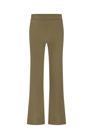 Studio Anneloes Studio Anneloes lexie bonded trousers 13152 Broek 8000 earth