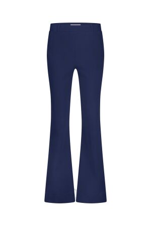 Studio Anneloes Studio Anneloes flair bonded trousers 13081 Flared 6502 ink blue
