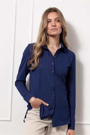 Studio Anneloes Studio Anneloes poppy blouse 13088 Blouse 6502 ink blue