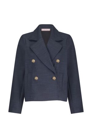 Studio Anneloes Studio Anneloes jade bnd denim jacket 13064 Jackets 6990 dark blue/black