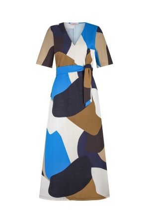 Studio Anneloes Studio Anneloes elsie colorblock dress 13070 Jurk 9997 multi color