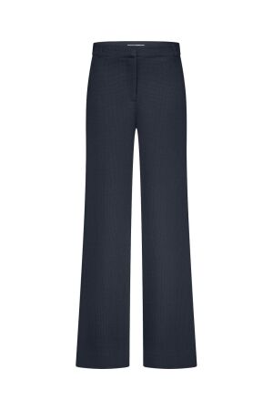 Studio Anneloes Studio Anneloes lexie waffle trousers 13074 Broek 6900 dark blue