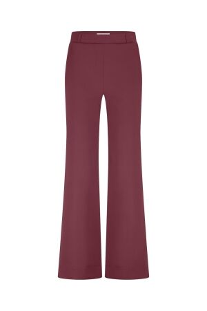 Studio Anneloes Studio Anneloes lexie bonded trousers 13167 Broek 3002 bordeaux