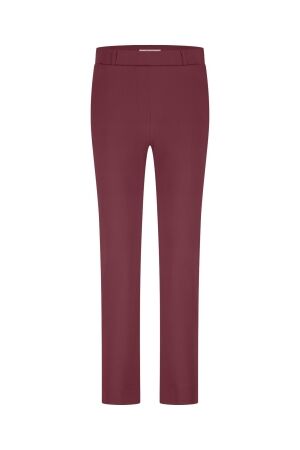 Studio Anneloes Studio Anneloes anne bonded trousers 13187 Broek 3002 bordeaux