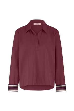 Studio Anneloes Studio Anneloes marleen top 13188 T-shirt Lange mouw 3002 bordeaux