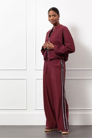 Studio Anneloes Studio Anneloes iggy tape trousers 13192 Broek 3002 bordeaux