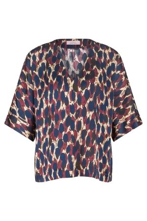Studio Anneloes Studio Anneloes madison animal top 13204 T-shirt Lange mouw 9997 multi color