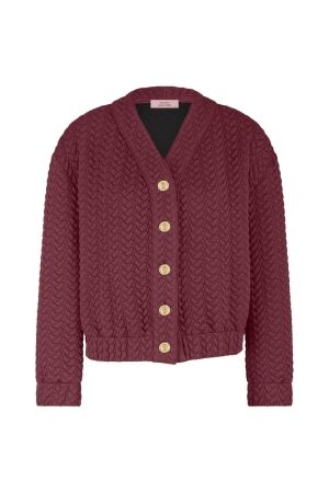 Studio Anneloes Studio Anneloes josephine structure jacket 13206 Jackets 3002 bordeaux