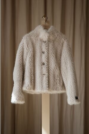Rino & Pelle Rino & Pelle single breasted jacket vie.7032514 Jackets 10989 birch dessin
