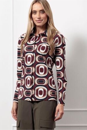 Studio Anneloes Studio Anneloes poppy retro shirt 13210 Blouse 9997 multi color