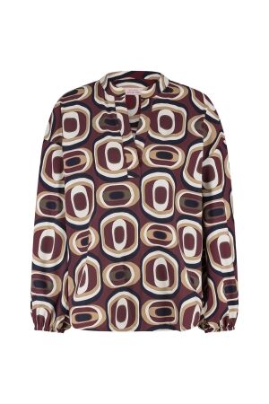 Studio Anneloes Studio Anneloes josine retro top 13211 T-shirt Lange mouw 9997 multi color