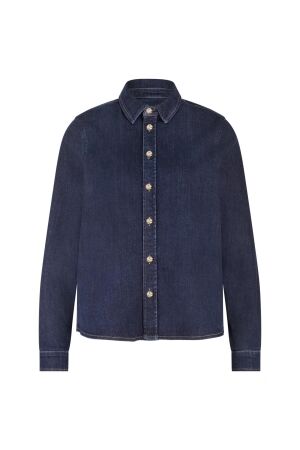 Studio Anneloes Studio Anneloes reyna denim blouse 13226 Blouse 6200 denim blue