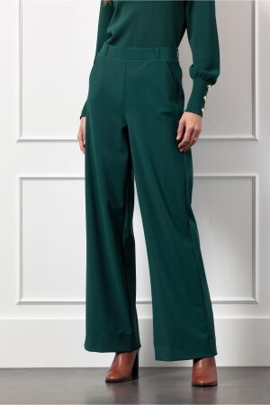 Studio Anneloes Studio Anneloes lexie bonded trousers 13167 Broek 7800 bottle green