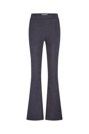 Studio Anneloes Studio Anneloes flair check trousers 13175 Flared 9997 multi color