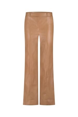 Studio Anneloes Studio Anneloes josie faux leather trousers 13179 Broek 8500 cognac