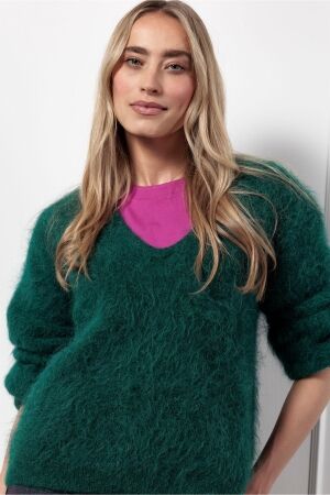 Studio Anneloes Studio Anneloes liana pullover 13231 Trui 7800 bottle green
