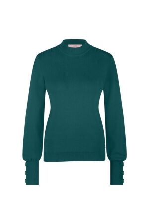 Studio Anneloes Studio Anneloes luna col pullover 13234 Trui 7800 bottle green