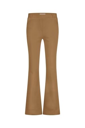 Studio Anneloes Studio Anneloes flair bonded trousers 13081 Flared 1300 caramel