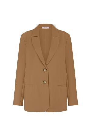 Studio Anneloes Studio Anneloes sofia bonded blazer 13084 Blazers 1300 caramel