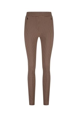 Studio Anneloes Studio Anneloes alma check trousers 13092 Broek 1322 caramel/latte