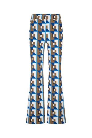 Studio Anneloes Studio Anneloes marilon graphic trousers 13095 Broek 9997 multi color