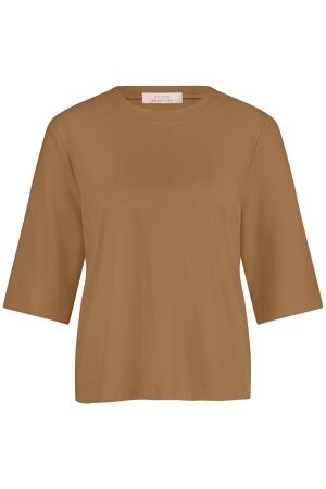 Studio Anneloes Studio Anneloes fiore t-shirt 13099 Blouse 1300 caramel