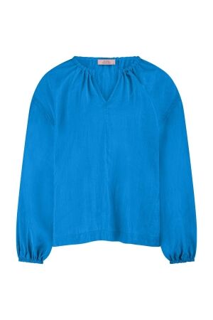 Studio Anneloes Studio Anneloes clarisse blouse 13102 Blouse 5900 bright blue