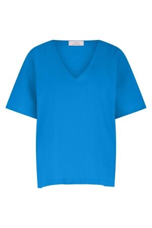 Studio Anneloes Studio Anneloes octavie top 13103 T-shirt Korte mouw 5900 bright blue