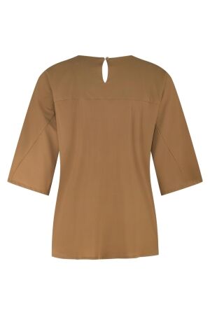 Studio Anneloes Studio Anneloes marly top 13134 T-shirt Korte mouw 1300 caramel