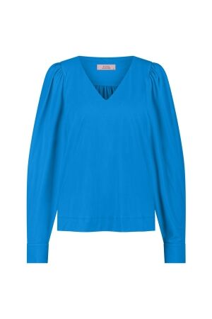 Studio Anneloes Studio Anneloes les top 13061 T-shirt Lange mouw 5900 bright blue