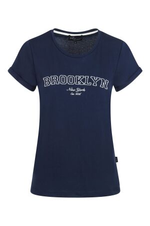 Elvira Casuals Elvira Casuals t-shirt brooklyn e4 25-001 T-shirt Korte mouw 100 navy