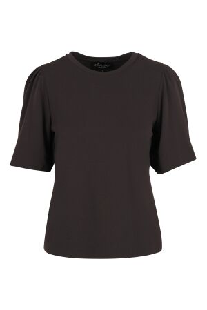 Elvira Casuals Elvira Casuals top izzy e4 25-009 T-shirt Korte mouw 894 dark brown