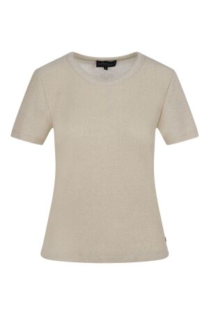Elvira Casuals Elvira Casuals top victoria e4 25-017 T-shirt Korte mouw 434 gold