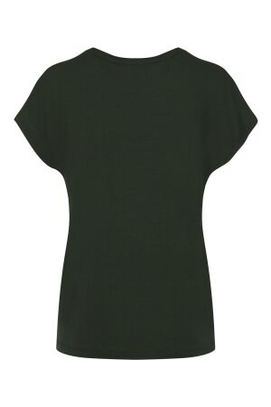 Elvira Casuals Elvira Casuals t-shirt edition e4 25-024 T-shirt Korte mouw 276 dark green