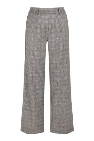 Elvira Casuals Elvira Casuals trouser iris e4 25-030 Broek 1026 checkers brown