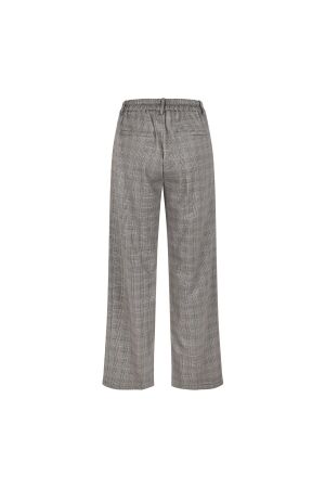 Elvira Casuals Elvira Casuals trouser iris e4 25-030 Broek 1026 checkers brown