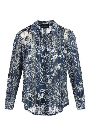 Elvira Casuals Elvira Casuals blouse june e4 25-043 Blouse 1027 seine