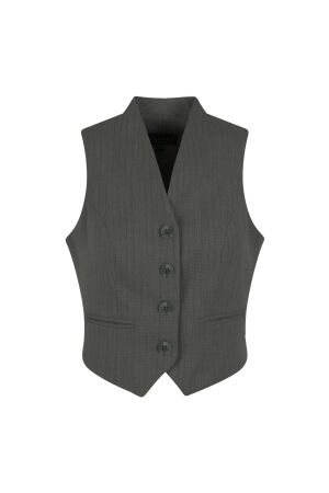 Elvira Casuals Elvira Casuals gilet miley e4 25-050 Gilets 140 green stripe