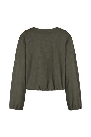 LADY DAY LADY DAY bernet brushed  l49.875.2947 Vest dark olive