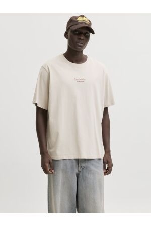 Jack & Jones Jack & Jones jjart print tee ss crew neck Print T-shirts 4889253 moonbeam